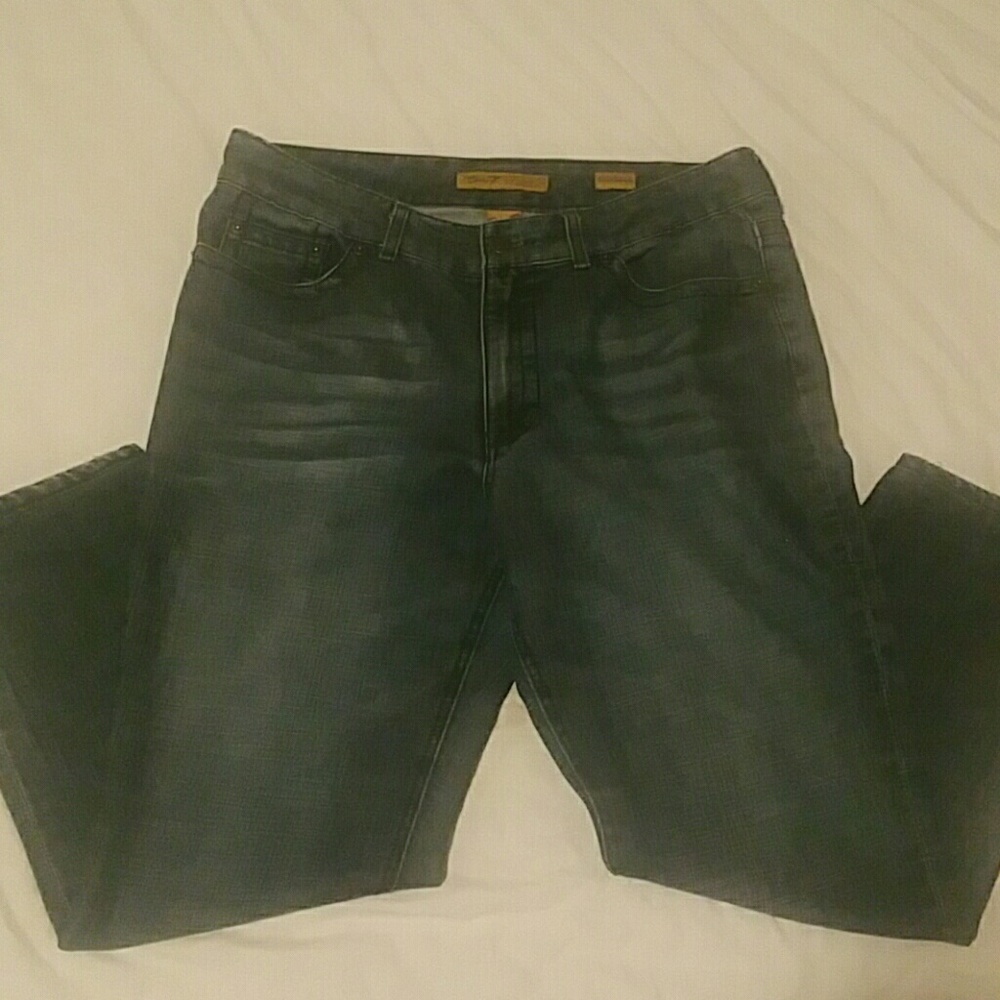 Seven 7 Slim Straight Size 14 womens jeans